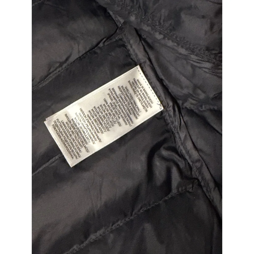 Polo Ralph Lauren Performance Puffer Vest Mens Small black Quilted Full Zip
